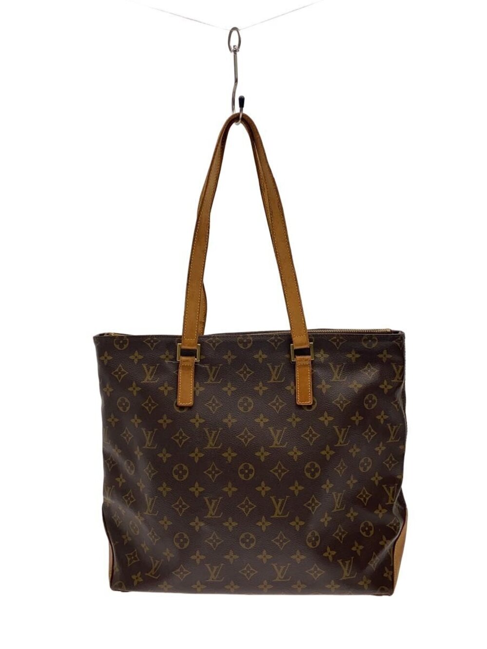 LOUIS VUITTON Cabas Alto Monogram Canvas Brown